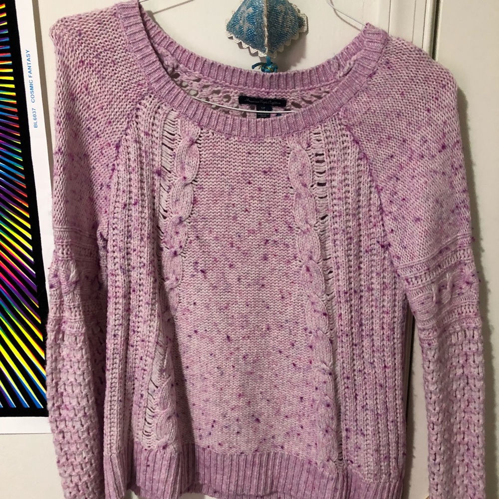 Pink American Eagle Sweater